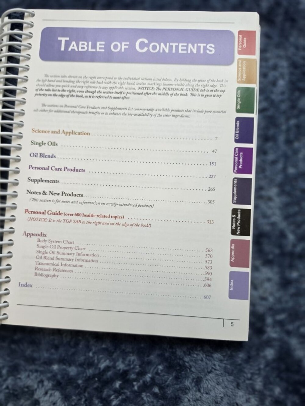 Reference Guide for Essential Oils 2014 Spiral Bound 607p Higley Abundant - Picture 2 of 3